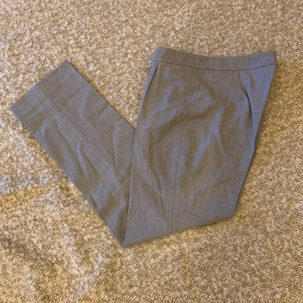 Theory light gray work pant in sz 4